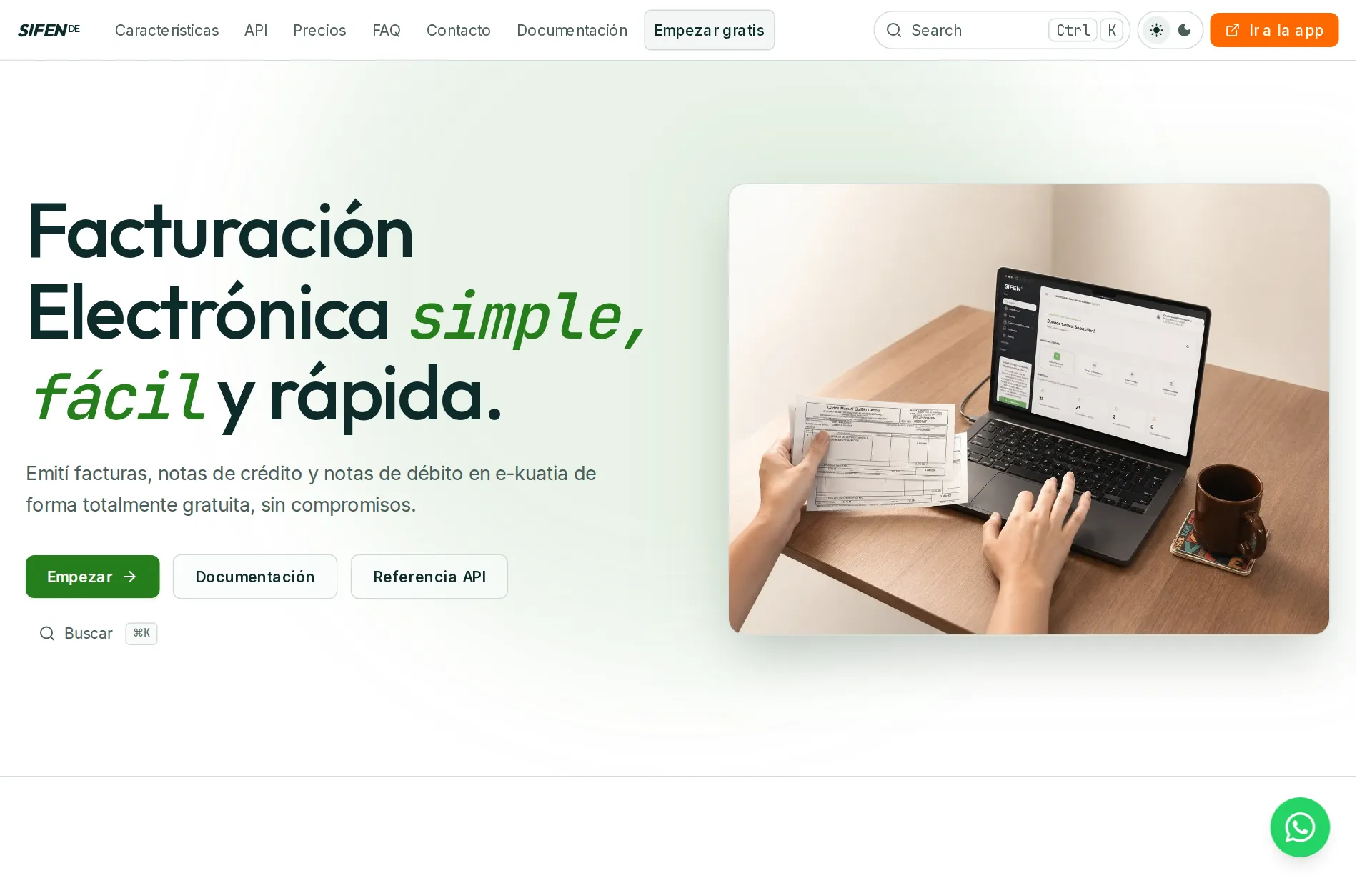 Captura de sifende.com.py
