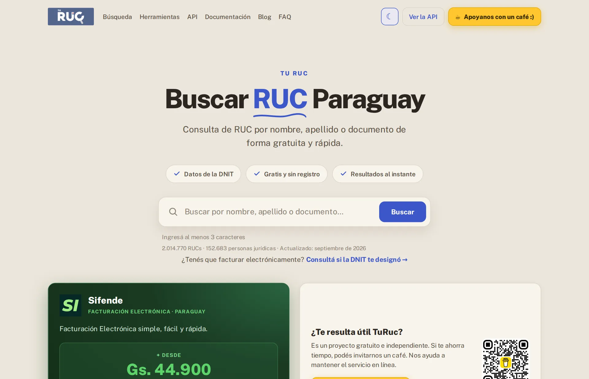 Captura de turuc.com.py